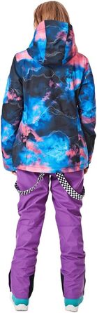 Комплект зимового одягу HOTIAN Daen: водонепроникний, вітронепроникний, для катання на лижах, сноуборді та активного відпочинку (XL, синій)