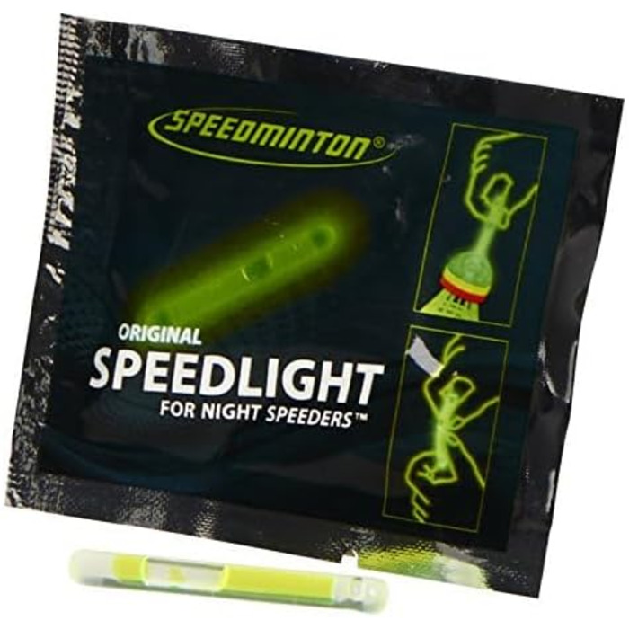 Набір для кросмінтону Speedminton S600: 2 ракетки, 3 воланчики, підсвітка, чохол