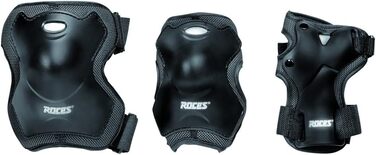 Захисний комплект Roces Super 3-Pack, розмір M, чорний