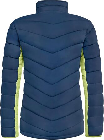 Жіноча куртка Nebuus GRAFFITY: тепла, універсальна куртка для активного відпочинку (M, темно-синій/лаймовий)