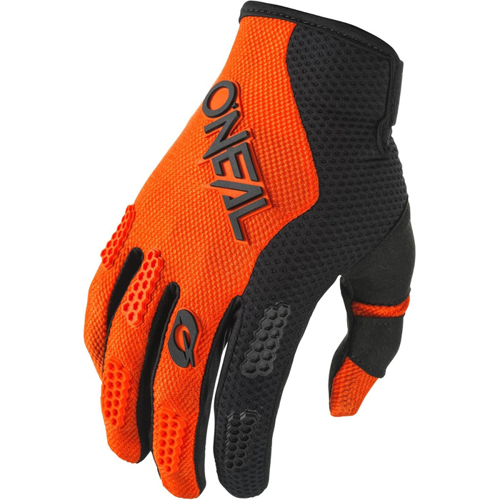 Рукавички O'NEAL RACEWEAR V.24 для мотокросу, MTB, Downhill | Чоловічі, чорно-помаранчеві, розмір M