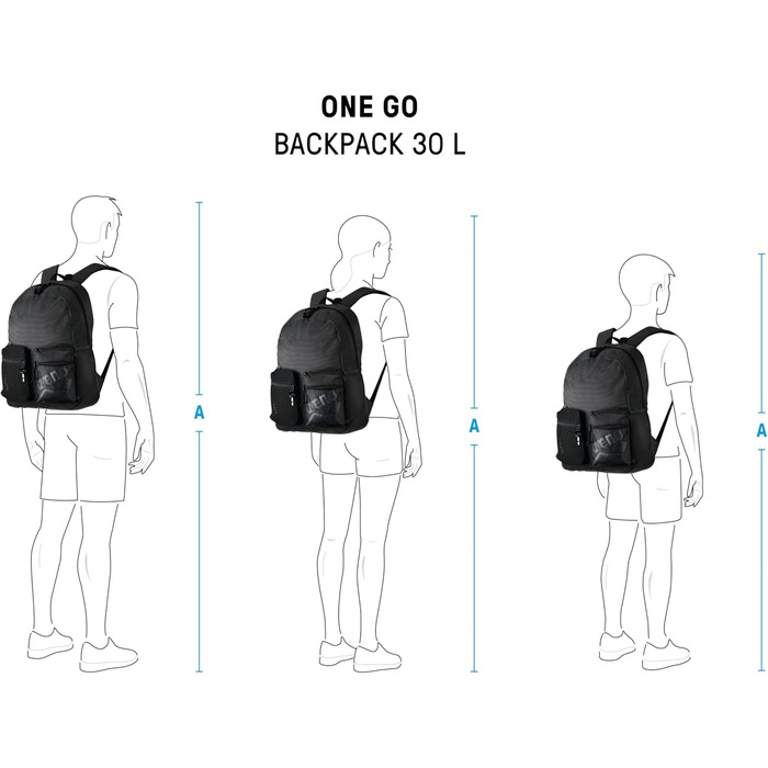 Рюкзак для плавання Arena One Go 30L - спортивний рюкзак для басейну та пляжу