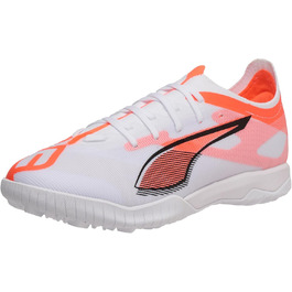 Кросівки футбольні PUMA Ultra 5 Match TT (45 EU, білий/чорний/червоний)