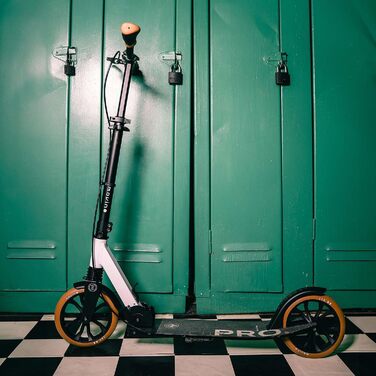 Самокат Movino Roller City Pro складаний для дорослих і підлітків, до 100 кг, регульований, міцна конструкція, підшипники ABEC7