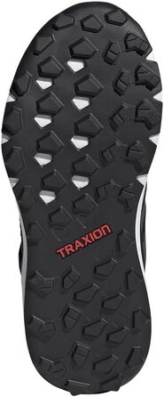 Дитячі кросівки adidas Terrex Agravic Flow для трейлраннінгу, унісекс, з липучкою, 30 EU, чорно-сіро-помаранчеві