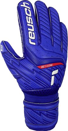 Воротарські рукавички Reusch Attrakt Silver Junior 3.5, сині, для дітей