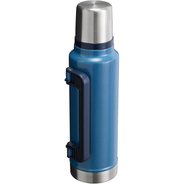 Термос Stanley Classic Legendary 1.4 л, нержавіюча сталь, 40 год утримання тепла/холоду, BPA-free, Hammertone Lake