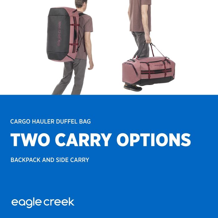Дорожня сумка Eagle Creek Cargo Hauler 40 л, водостійка, зносостійка, з переробленого поліестеру, 32x56x23 см, сірий