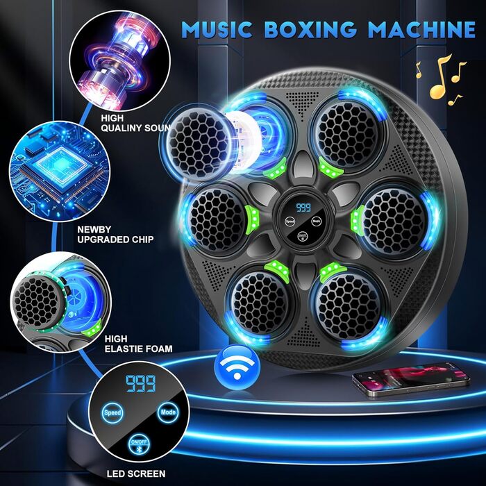 YORWHIN Bluetooth-колонка для дому, спортзалу, фітнесу, тренувань у приміщенні