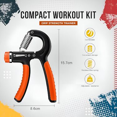 Набір для зміцнення рук та зап'ястьків, 5-60 кг, з нержавіючої сталі, тренажер для фітнесу, аксесуар для чоловіків