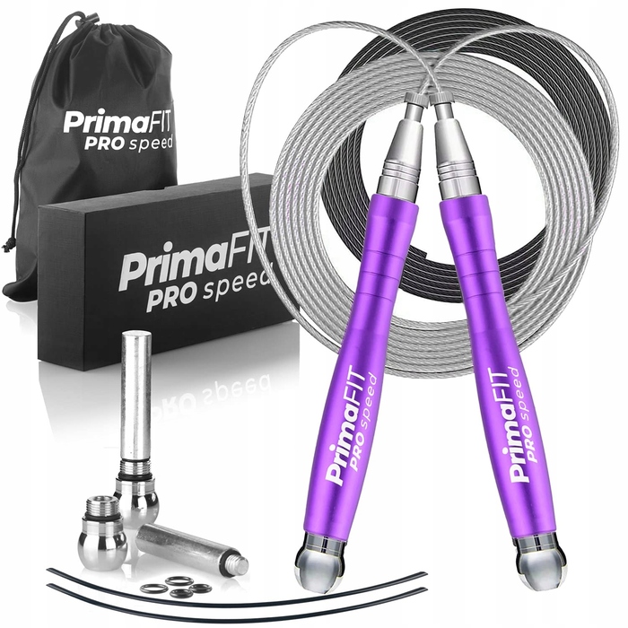 Спортивна скакалка PrimaFIT Adult Fitness Pro Speed Jump (3 м)