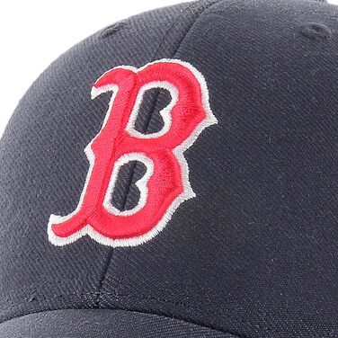 Кепка MLB Boston Red Sox MVP, унісекс, регульована, червоний логотип, темно-синій