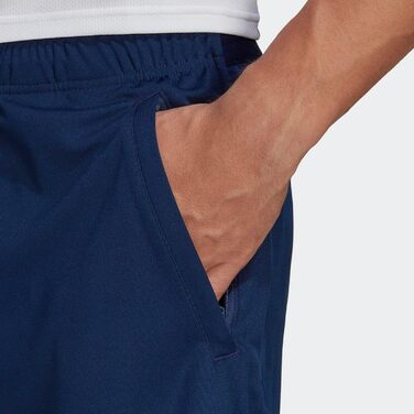 Чоловічі шорти для тренувань Adidas Train Essentials Boardshorts, темно-сині з білим (XS, 5' внутрішній шов)