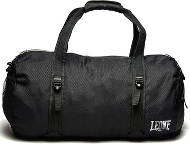 Спортивна сумка Leone 1947 для боксу, єдиноборств, Muay Thai, MMA та фітнесу, чорна