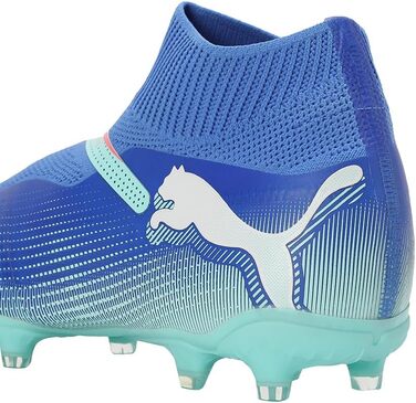 Кросівки футбольні PUMA Future 7 Match+ Ll Fg/Ag (42.5 EU, Bluemazing Puma White Electric Peppermint)