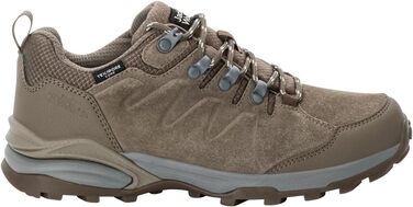 Жіночі трекінгові черевики Jack Wolfskin Refugio Texapore Low (35.5 EU, Chestnut)
