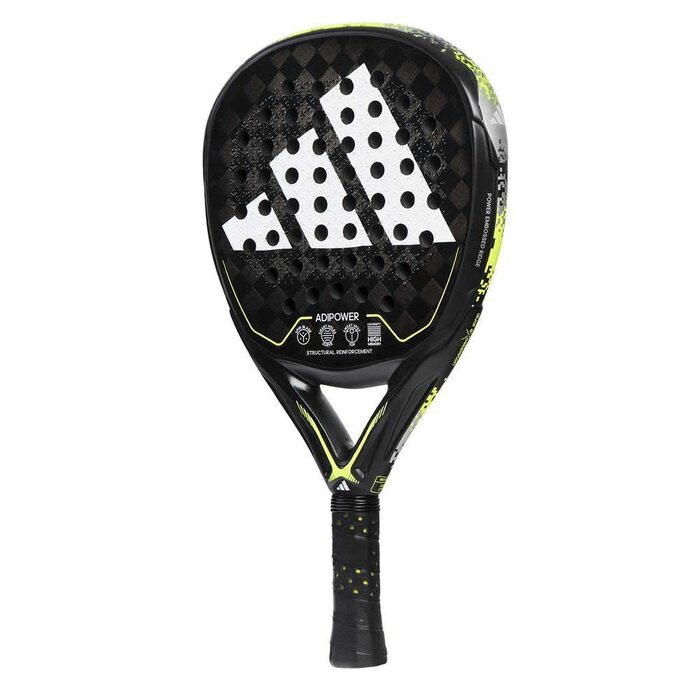 Ракетка для падел Adidas Adipower 3.2 (чорно-жовта) - професійна, для гри на корті