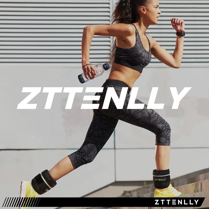 Регульовані ваги на щиколотки, 1-5/10/15/9 кг, пара з сумкою, дихаючі тканини, світловідбиваючий кант, силові тренування, ноги, зап'ястя, руки, щиколотки, набір ваг для ходьби для жінок, чоловіків (Зелений, пара 2.5 кг (по 1.25 кг))