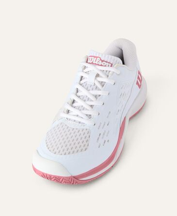 Тенісне взуття Wilson Rush Pro Ace для дітей та дорослих, білий/mauveglow, 39 1/3 EU