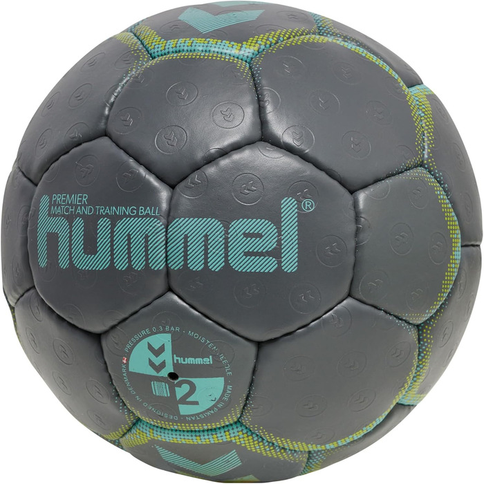 Гандбольний м'яч hummel Premier Hb для дорослих, розмір 2, червоний/синій/білий