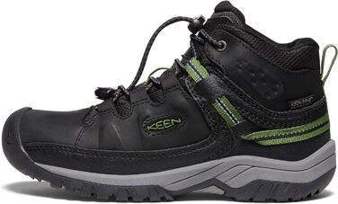 KEEN Targhee Mid WP - водонепроникні трекінгові черевики для жінок та чоловіків (36 EU, Black Campsite)