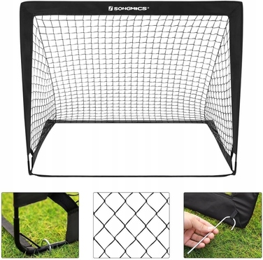 Набір із 2-х дитячих футбольних воріт: складані, переносні, для тренувань та саду (120 см)