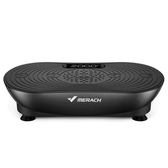 Віброплатформа MERACH V33 Pro для схуднення та масажу, високочастотна, чорна