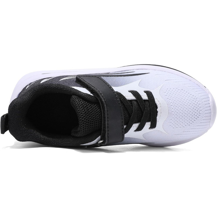 Дитячі спортивні кросівки для хлопчиків: зручні, дихаючі, для залу та вулиці (чорний, сірий, 30 EU)