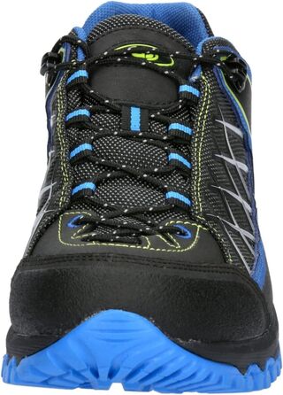 Кросівки для бігу по пересічній місцевості Brütting Unisex Mount Root, 44 EU, чорний, синій, лимонний