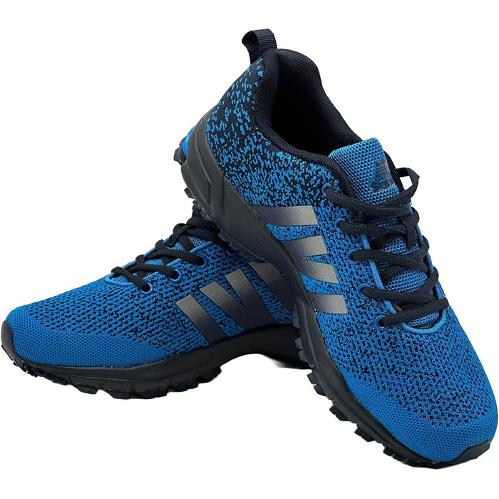 Кросівки спортивні чоловічі та жіночі для бігу та залу Sneaker сині (45 EU)