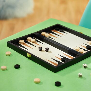 Набір для подорожей: шахи, шашки, дама Philos 2511, поле 30 мм, висота короля 47 мм