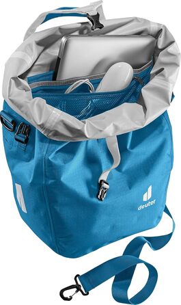 Велосумка Deuter Weybridge 25+5 л, водонепроникна, на задній багажник, Reef