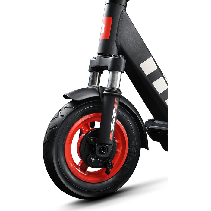 Електросамокат Aprilia eSR2 350 Вт, передня і задня підвіска, інтегровані поворотники, додаток, гальма, чорний