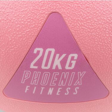Вінілова гиря Phoenix Fitness для силових та кардіотренувань, важка вага