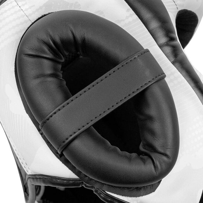 Боксерський шолом Venum Elite білий/камуфляж, захисний для боксу та MMA