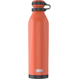 IDRINK® b-evo революційна термобутилка з нержавіючої сталі, 3-шарова ізоляція, подвійна кришка, 500 мл (MODIGLIANI)