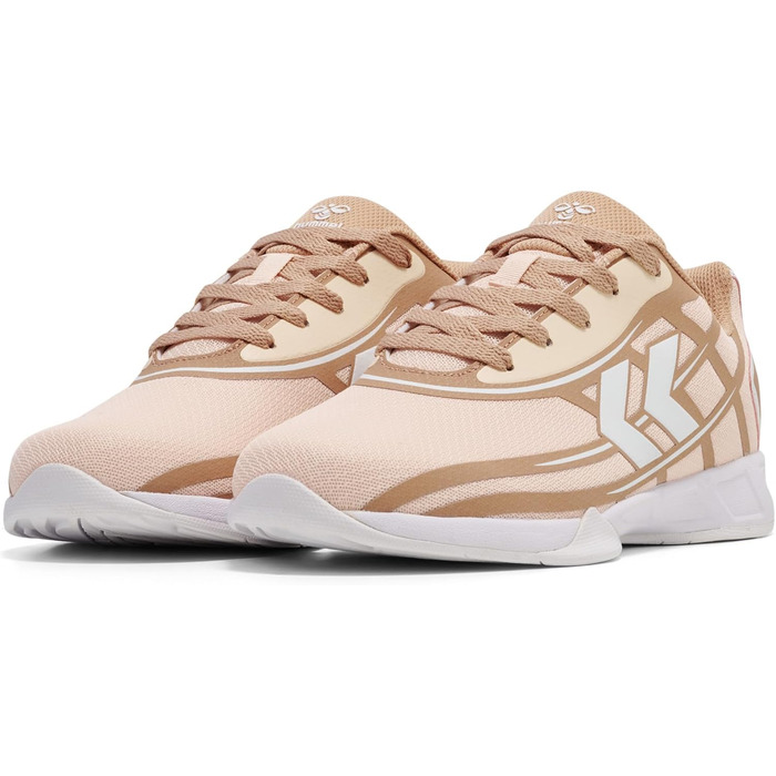 Жіноче спортивне взуття Hummel Root Elite для гандболу, білого кольору (44.5 EU, Рожевий)