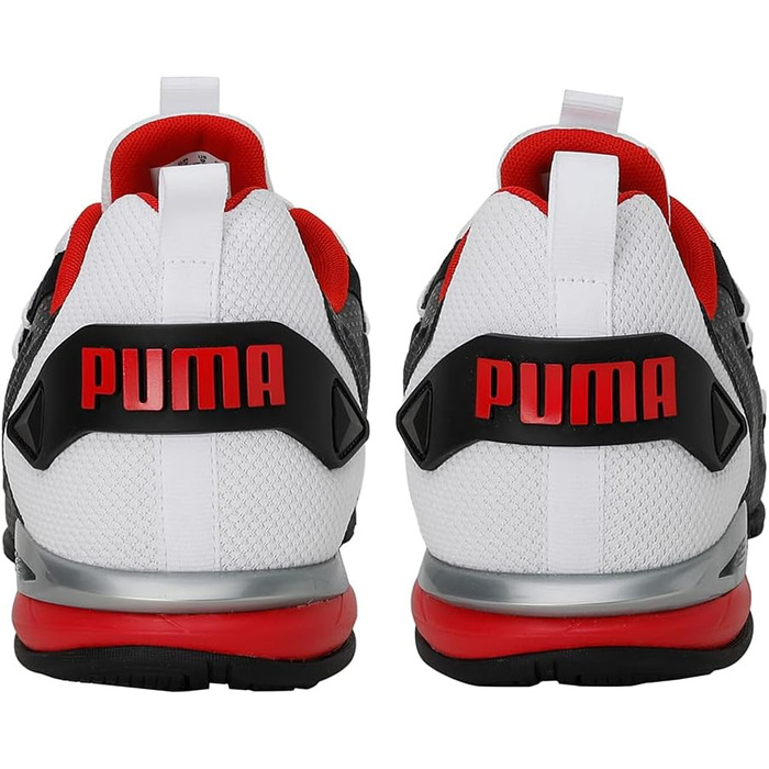 Кросівки PUMA IonLaufschuh (40 EU) біло-чорно-червоні