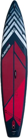 Надувна SUP-дошка Gladiator Pro 12'6 для турингу з аксесуарами – для початківців та досвідчених, Campsup