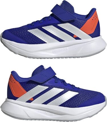 Дитячі кросівки adidas Duramo SL2 Hook and Loop, блакитний/білий/помаранчевий, 33 EU