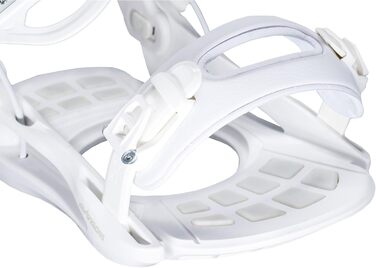 Зв'язки для сноуборду Airtracks Master W Pro ME Fastec™ System - білі, розміри S, M, L, XL (41-44)