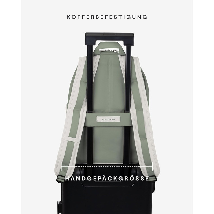 Рюкзак Kapten & Son Aalborg 12 л для ноутбука 12'' – універсальний міський рюкзак для жінок і чоловіків, ідеальний для подорожей, роботи та навчання