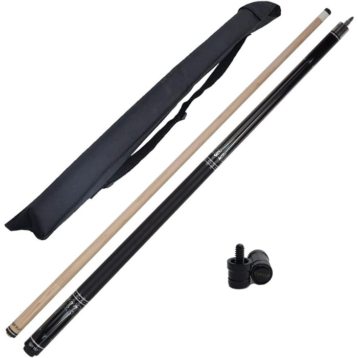 Професійний бильдардний кий CUEELF з канадського клена, 13 мм наконечник, 19/19.5/20/20.5/20.5 мм, 595 мл, 20 oz, зелений