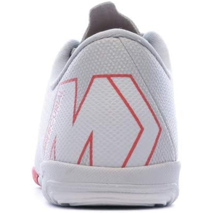 Дитячі футзальні кросівки Nike Vapor 12 Academy GS IC для залу, 33 EU, кольори Wolf Grey, Lt Crimson, Pure Platinum