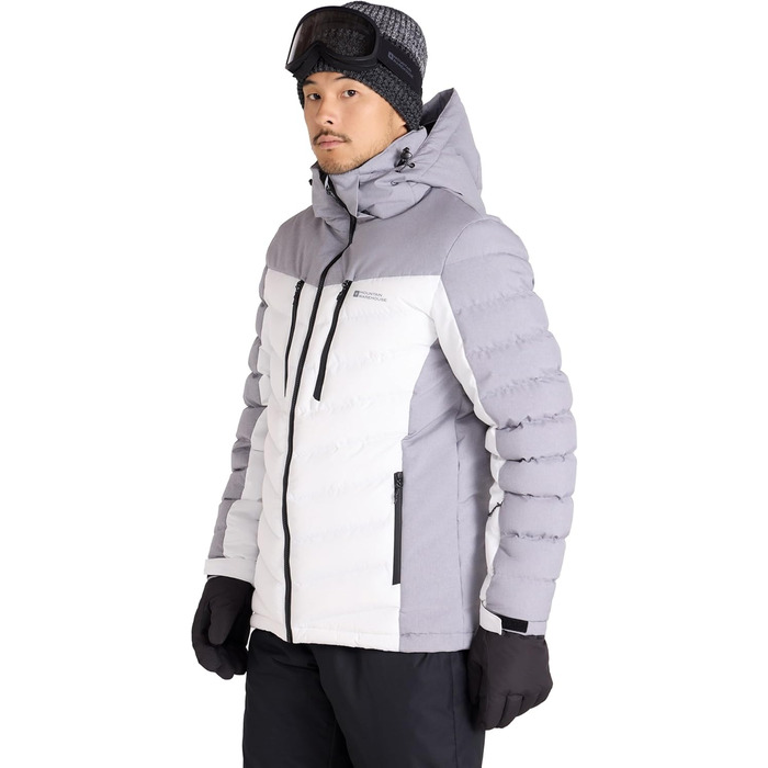 Спортивна куртка Mountain Warehouse Vulcan III для чоловіків (XL, білий)