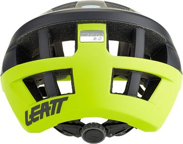 Велошолом Leatt 1018450112 чорний/лайм, розмір L, MTB