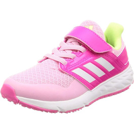 Дитячі кросівки adidas Fortafaito EL K - рожево-білі