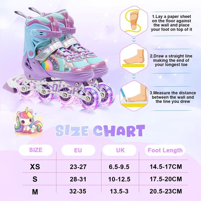 Роликові ковзани для дітей (дівчаток та хлопчиків), дизайн 