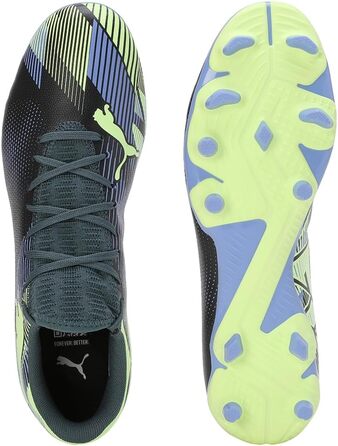 Кросівки футбольні PUMA Future 7 Play FG/AG (39 EU, сірий, фіолетовий, білий)