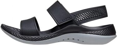 Жіночі сандалії Crocs 36/37 EU Black Light Grey